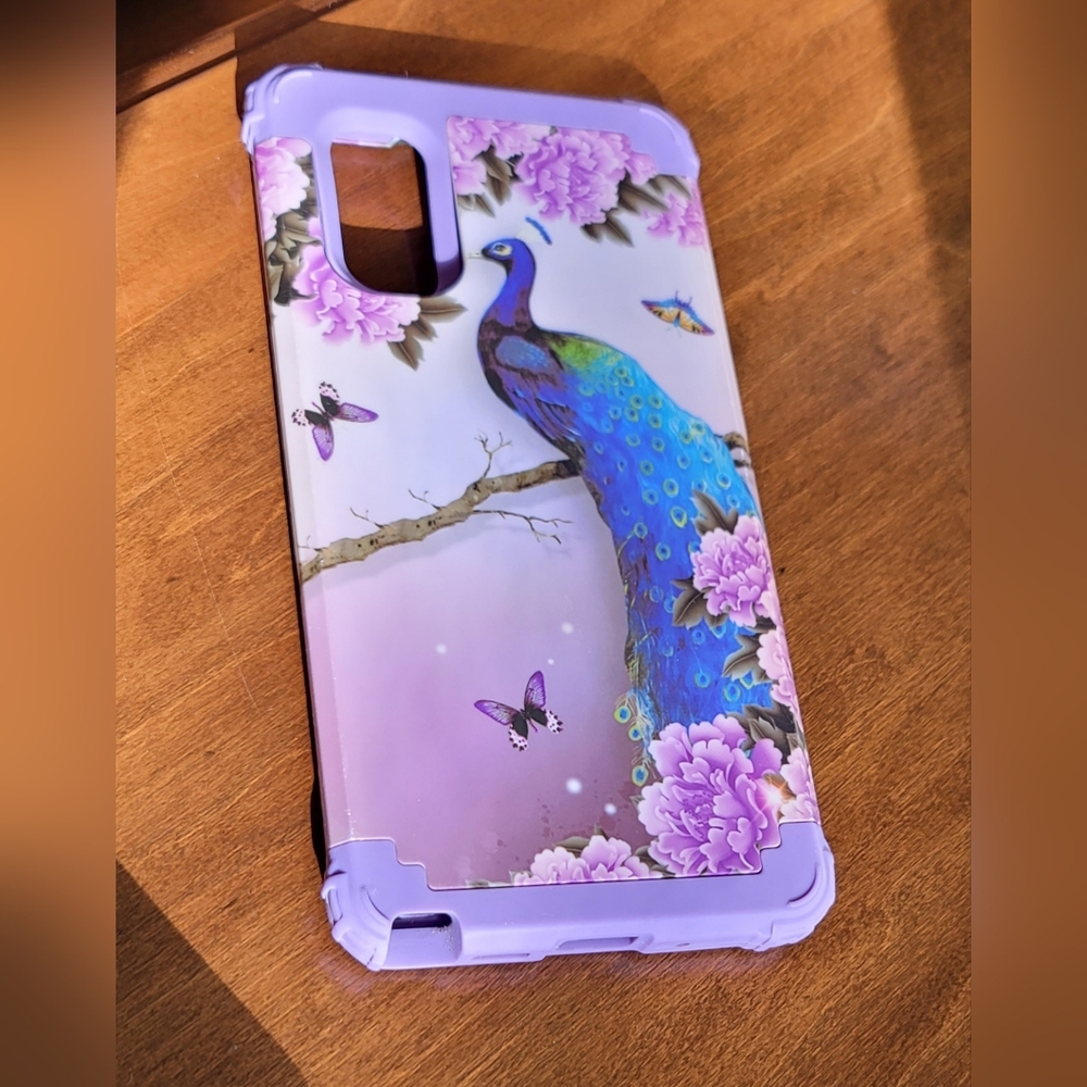 Samsung Galaxy Note 10 Case Peacock Theme